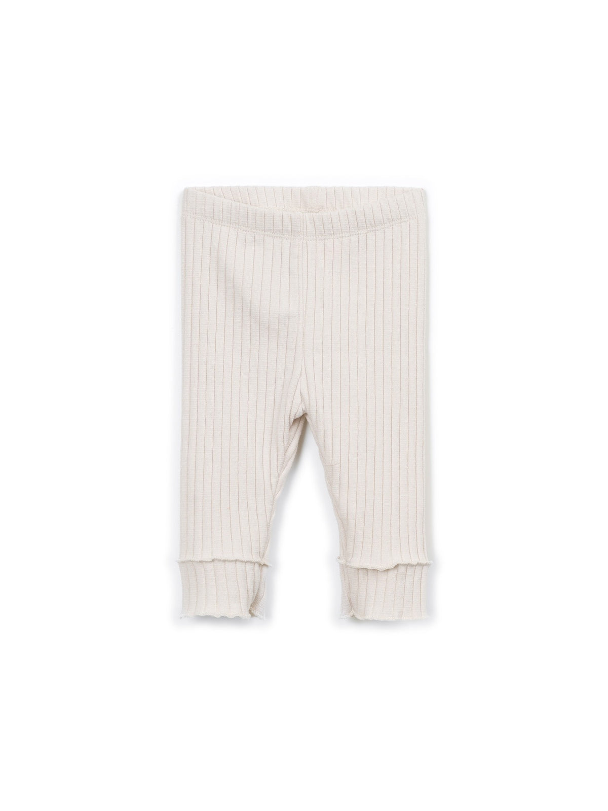 Ribbed Leggings - Cream