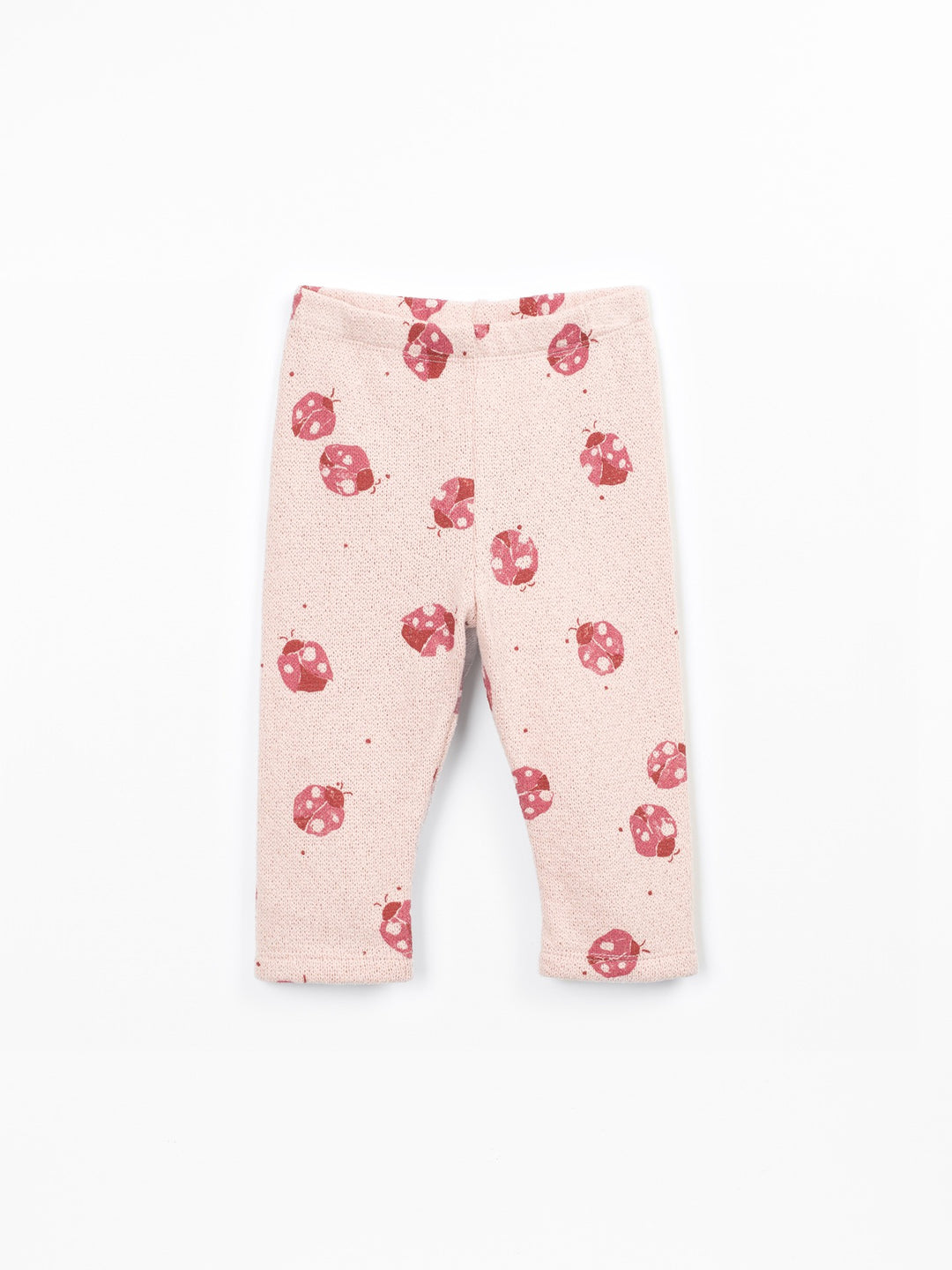 Cotton Jersey pants - Pink Ladybug