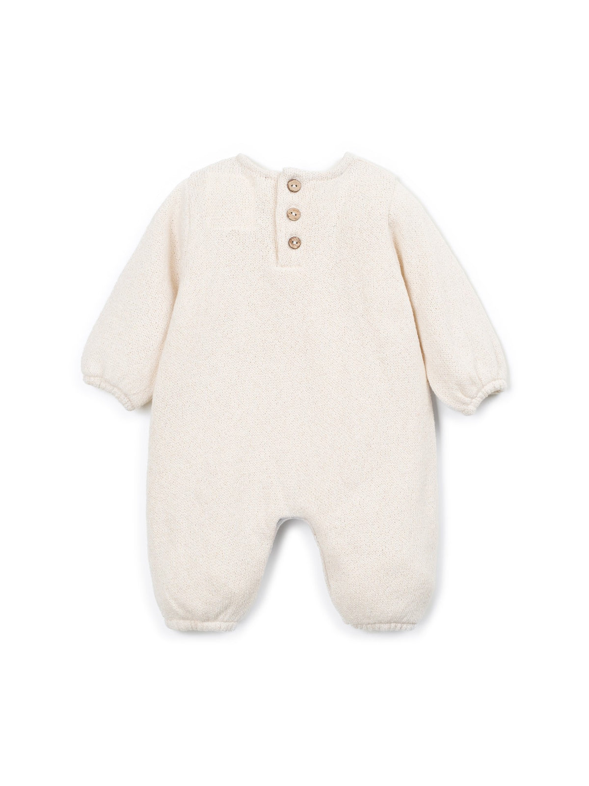 Cotton Beige Jumpsuit with Pocket