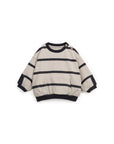 Crewneck Sweatshirt with pocket - Stripes