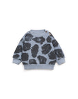 Naturally dyed Crewneck - Blue Spots