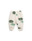 Waffle Pants with pocket- Green Pumpkin