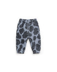 Dots Pants with lynx print