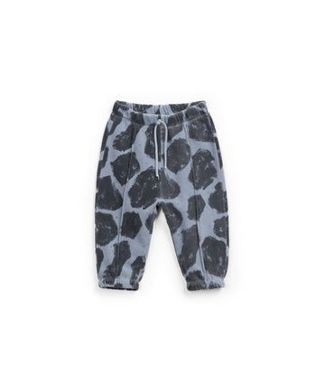 Dots Pants with lynx print