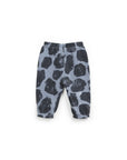 Dots Pants with lynx print