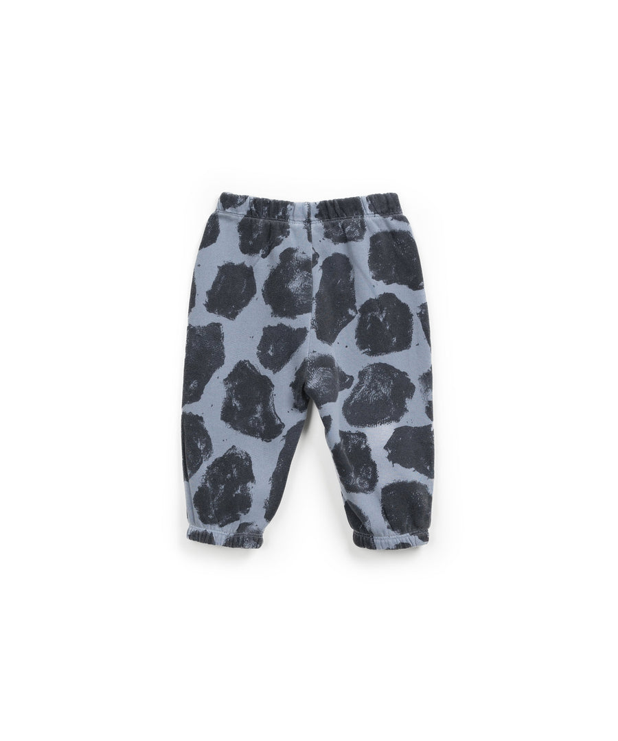 Dots Pants with lynx print