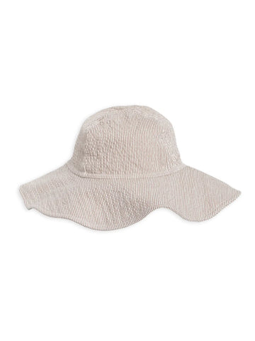 Seersucker Sun Hat