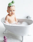 Turtle Natural Organic Rubber Teether, Rattle & Bath Toy