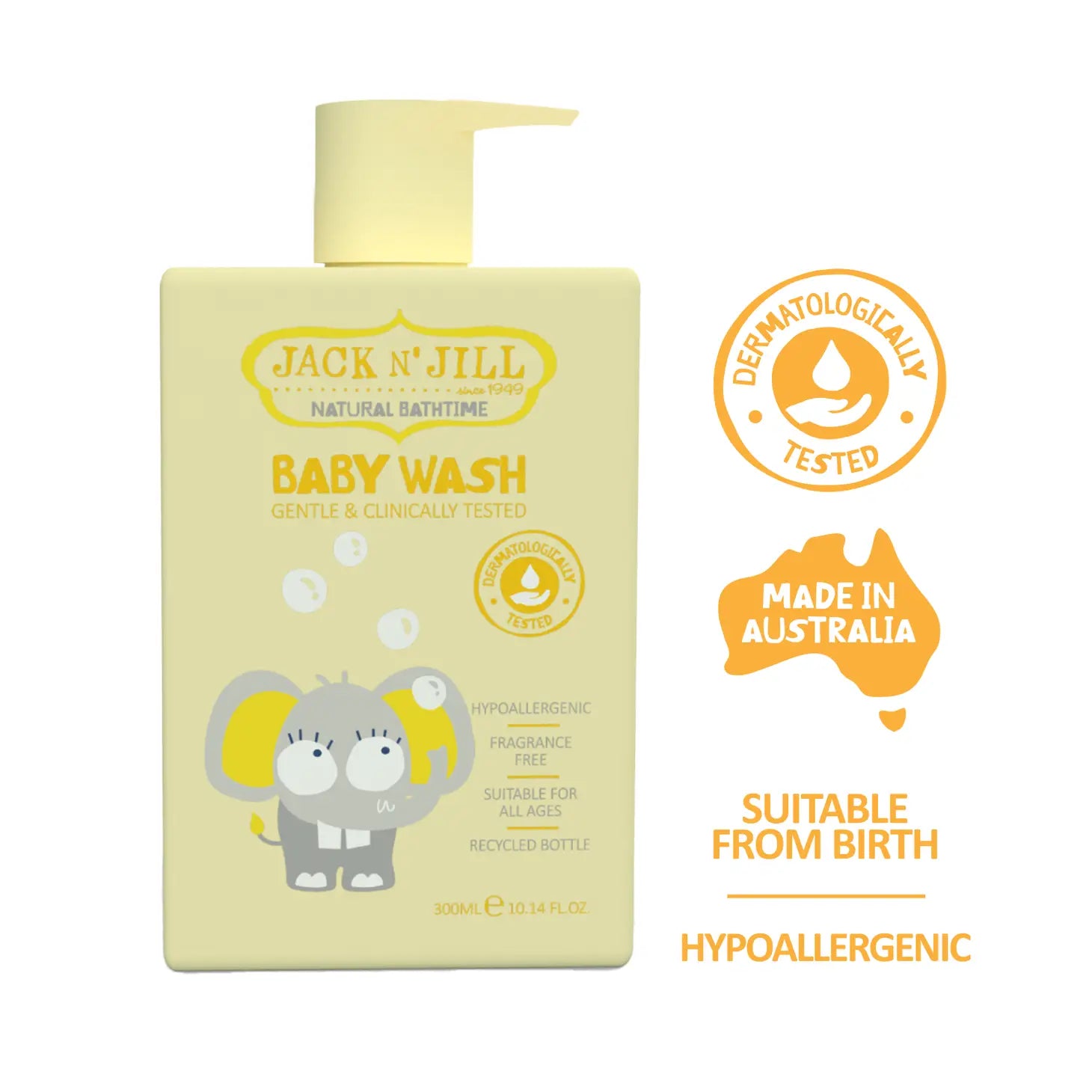 Baby Wash - Natural 300mL