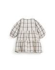 Organic cotton woven dress - Checkered