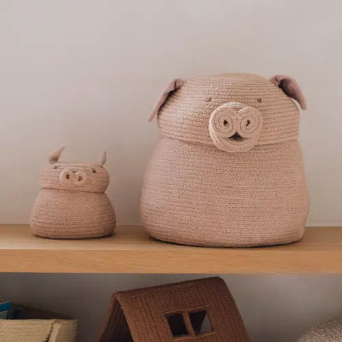 Basket Mini Peggy the Pig