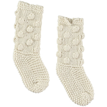 Knitted Bootie - Cream