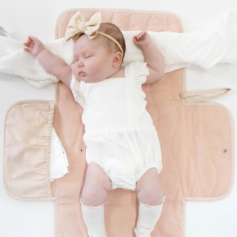 Mini Maven Portable Changing Pad Blush