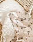 Muslin Blanket / Cars + Palm Trees