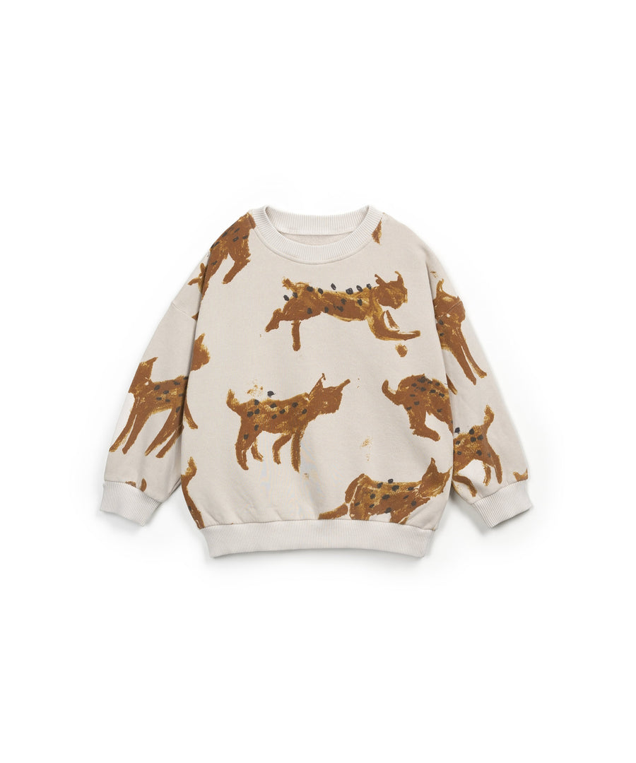 Naturally dyed Crewneck - Toddler - Lynx