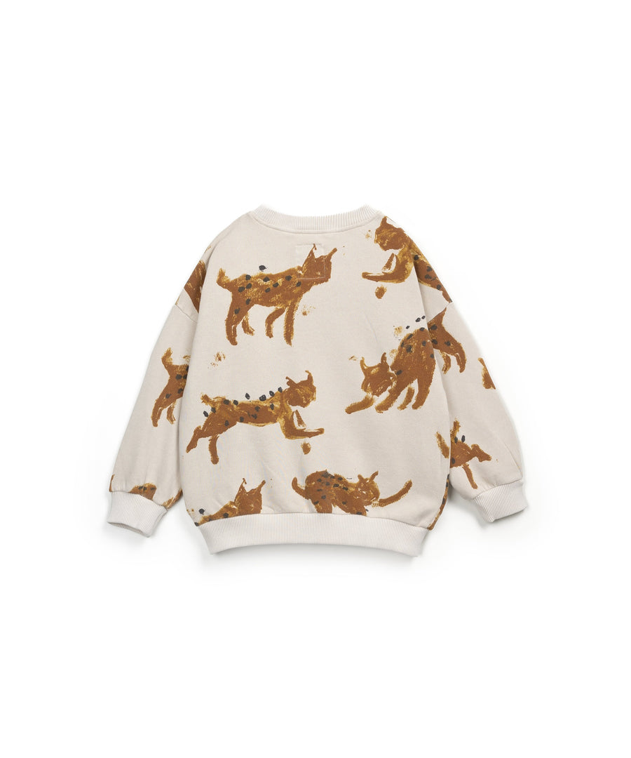 Naturally dyed Crewneck - Toddler - Lynx