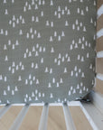 Mebie Baby Crib Sheet - Pines