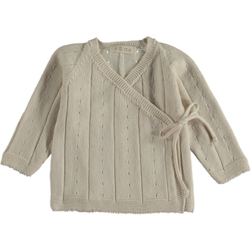 Castle Knit Kimono - Cream