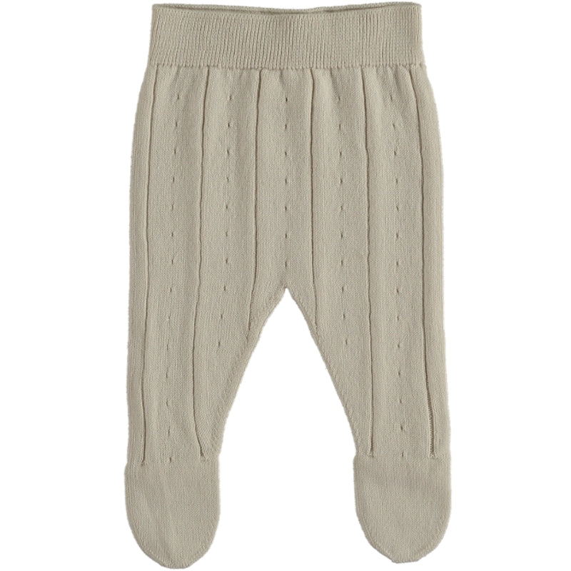 Kind Knit Footie Legging - Cream