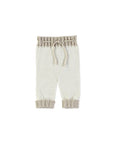 Simone Knit Legging - Cream/Toasted