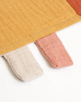 Squares Terracotta Sensory Blanket