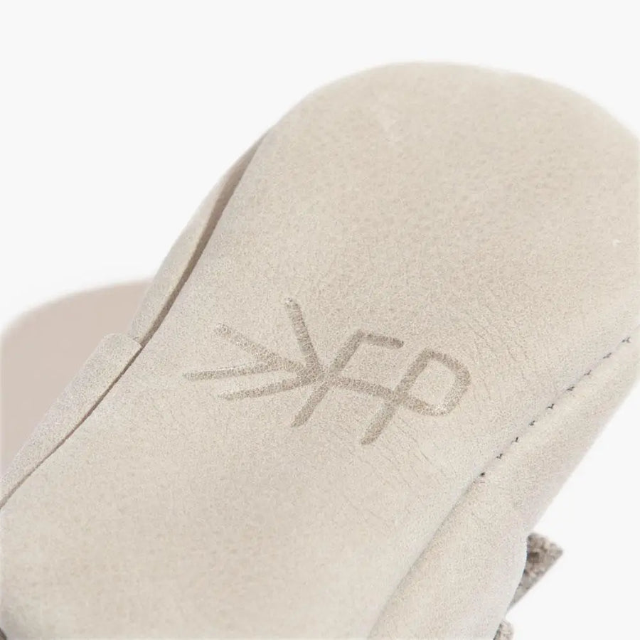 Salt Flats Bow Baby Shoe (Soft Sole) - Size 3