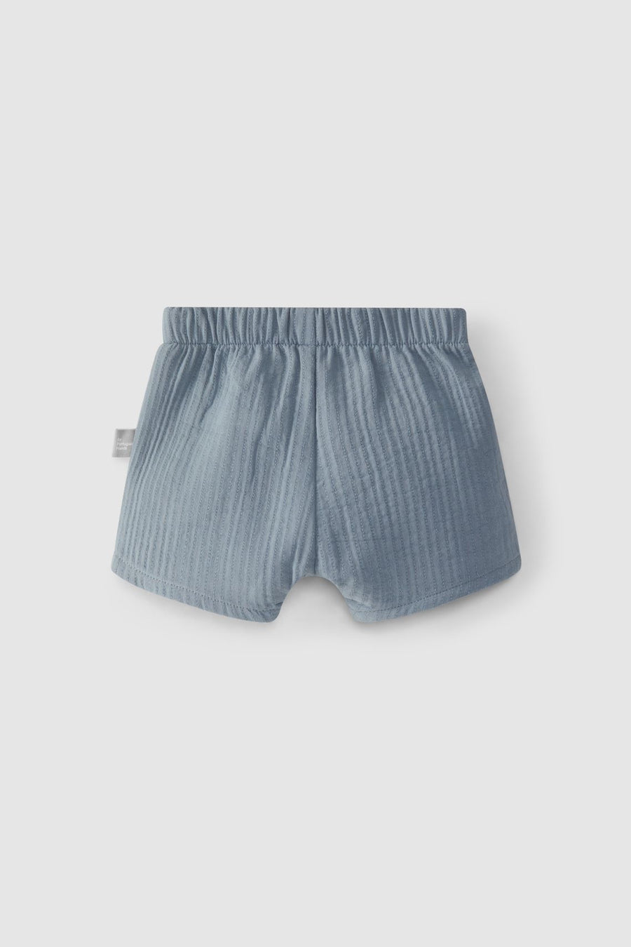 Plain shorts with pocket - Blue