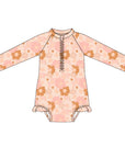Blush Meadow Long Sleeve Swimsuit