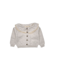 Voile Knit Cardigan Cream