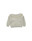 Voile Knit Cardigan Cream