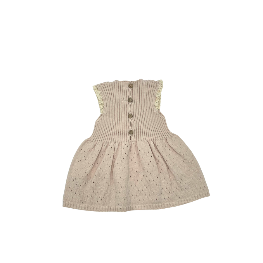 Ballet Knit Dress Light Pink | Caro Bambino Ballet Knit Dress Light Pink | Caro Bambino