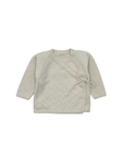 Versalles Knit Long Sleeve Kimono Cream