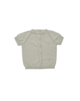 Roy Knit Short Sleeve Top Cream