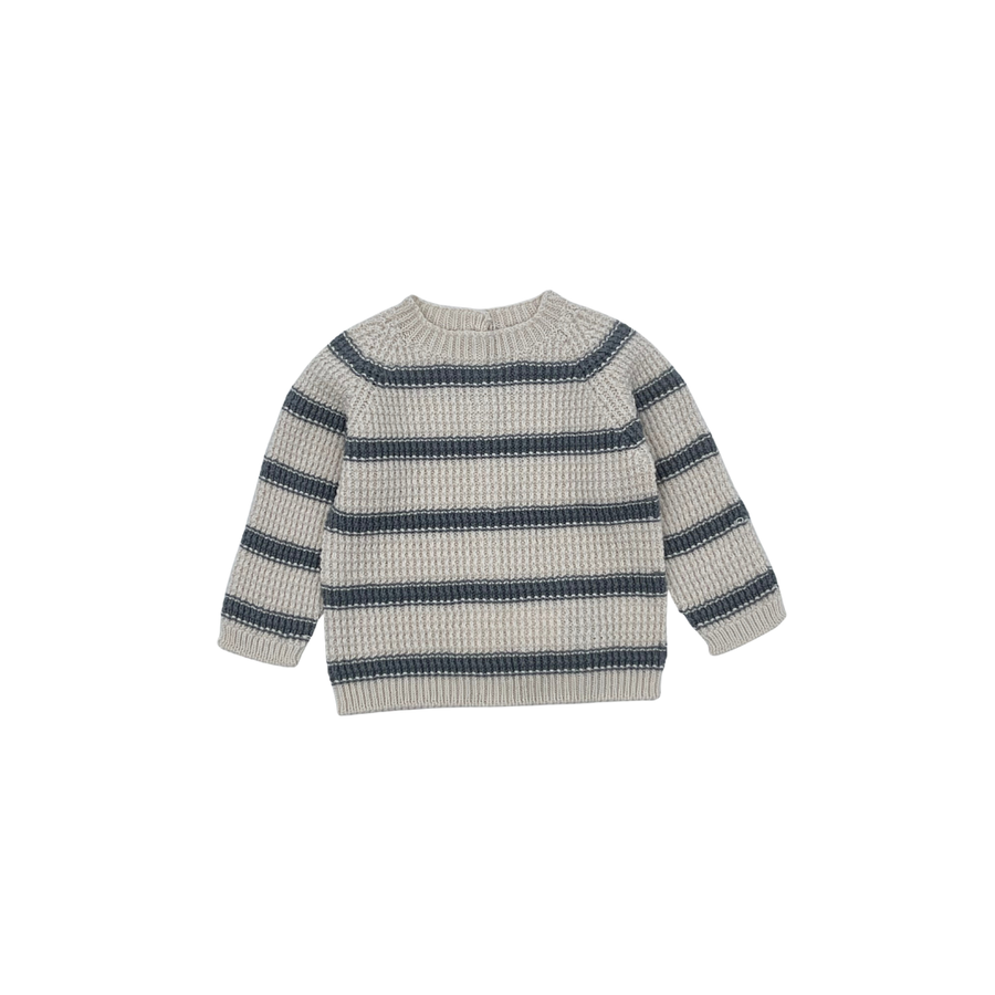 Bocchi Knit Cardigan Cream/Ocean