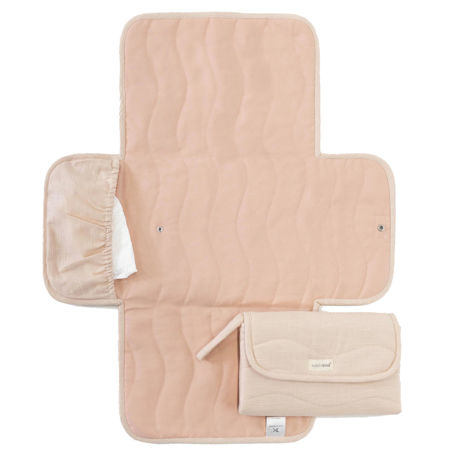 Mini Maven Portable Changing Pad Blush