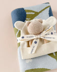 Teether & Rattle Cotton Crochet - Bear