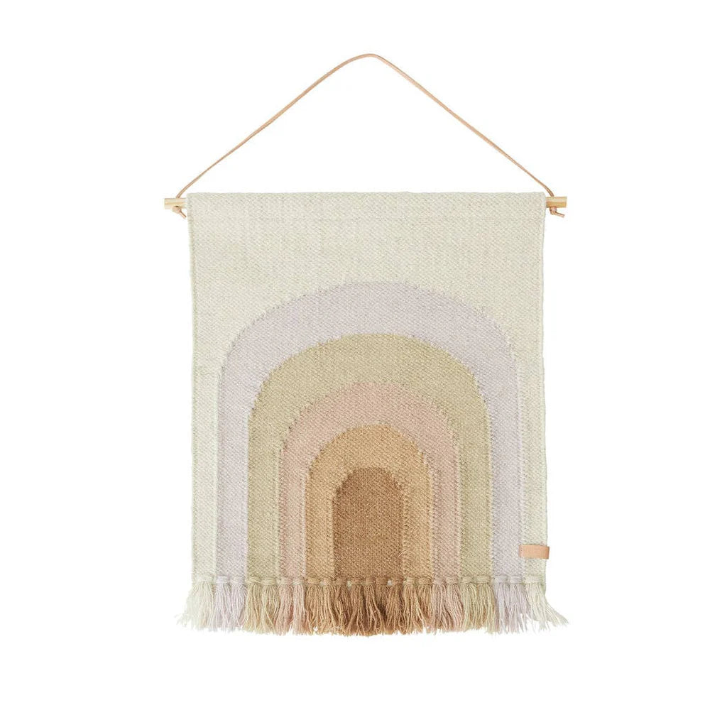 Mini Rainbow Wall Rug - Lavender