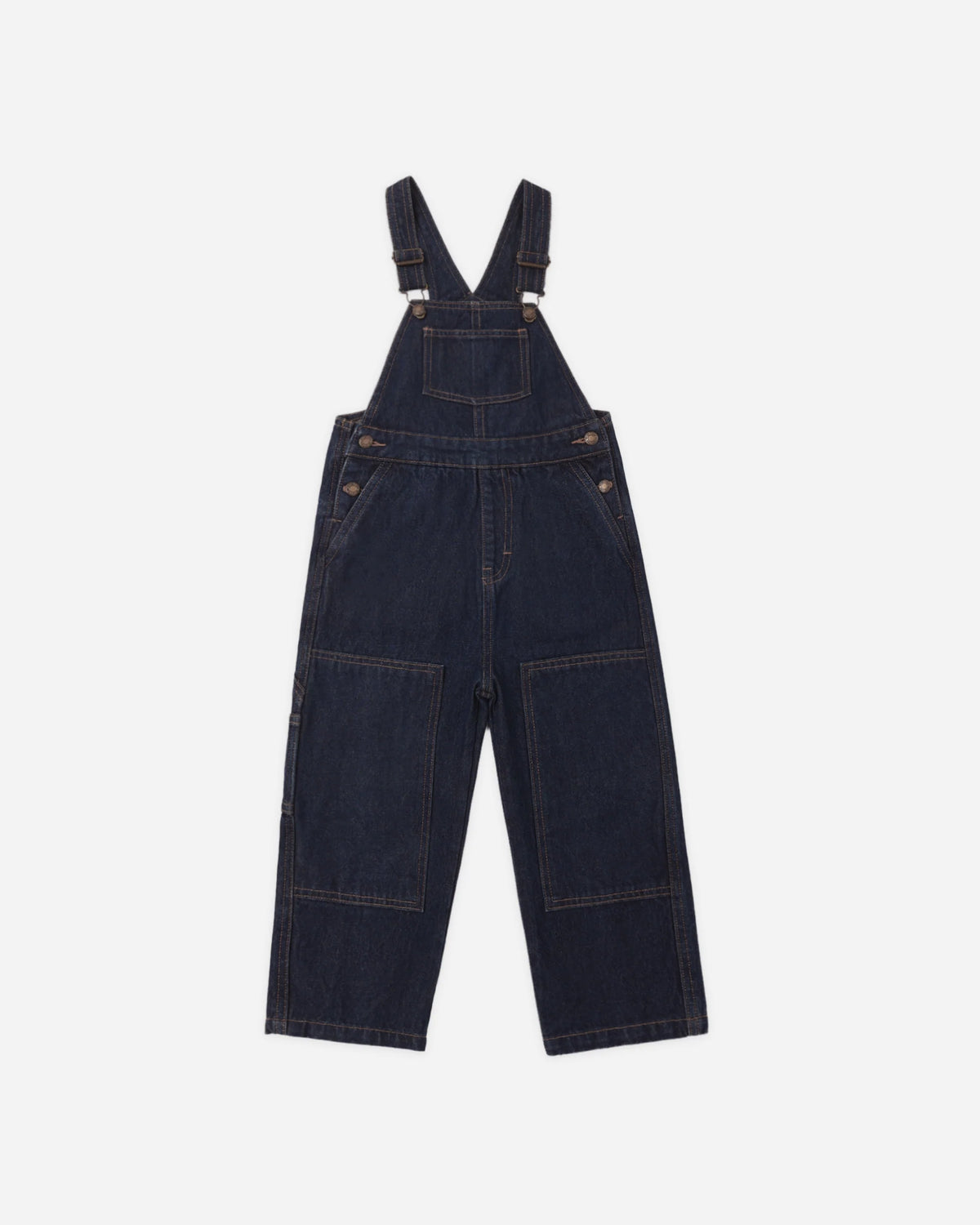 Kids Utility Overall Dark Indigo