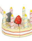 Sliceable Birthday Cake & Candles
