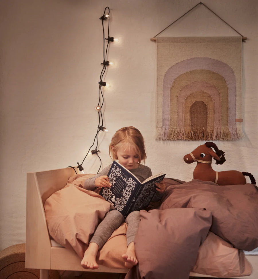 Mini Rainbow Wall Rug - Lavender