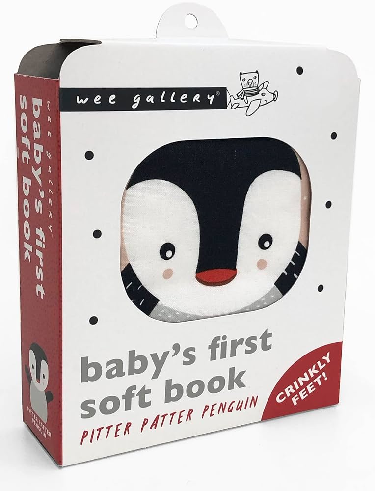 Pitter Patter Penguin - Baby's First Soft Book