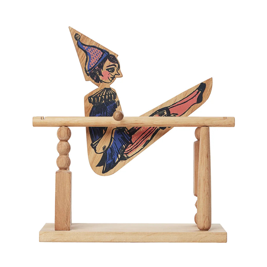 Acrobat Boy Wood Toy - Montessori Acrobatics