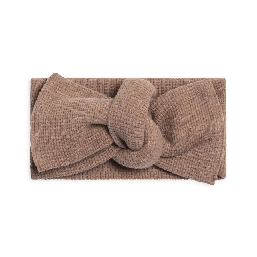 Waffle Knot Bow Wrap