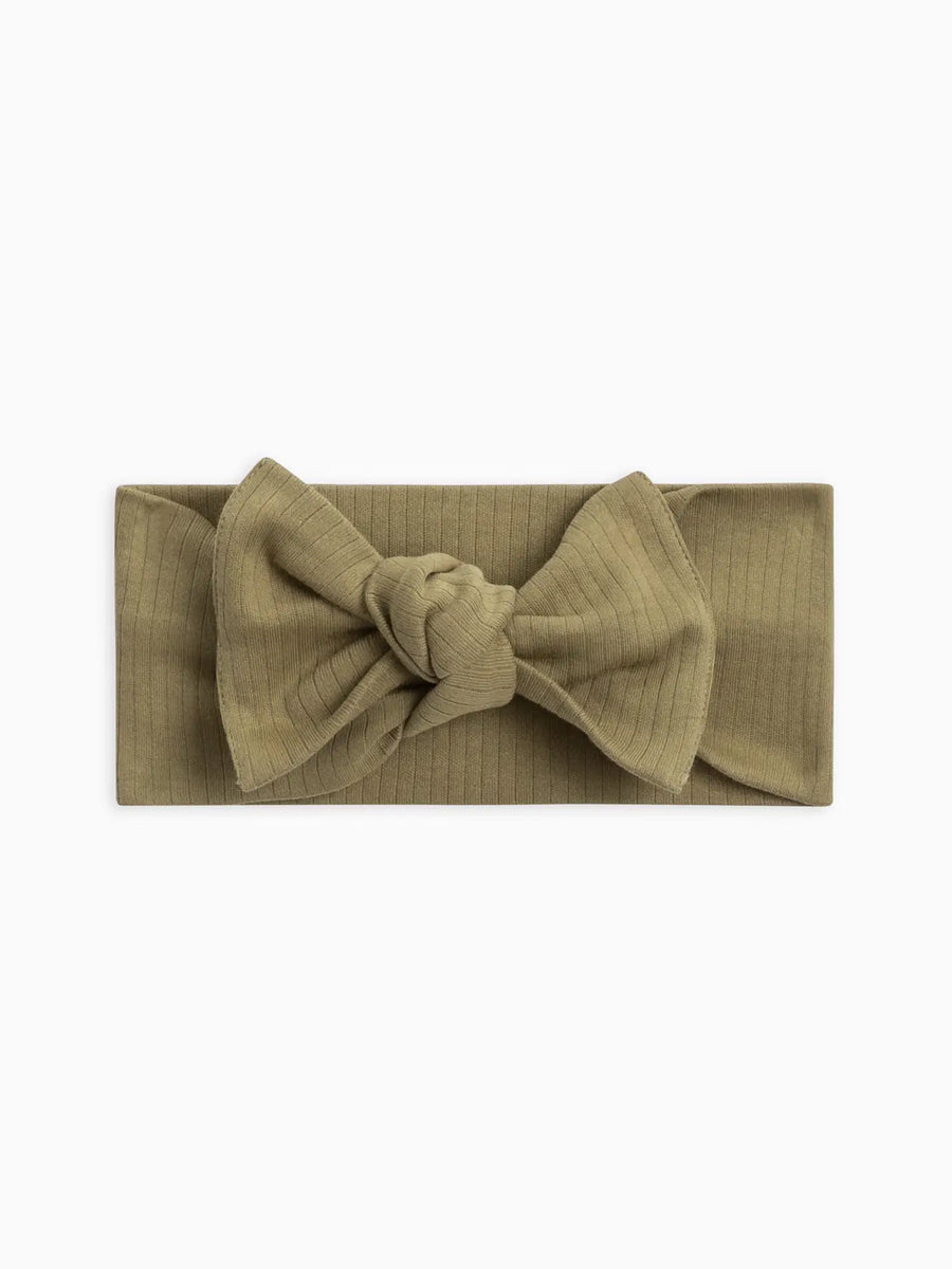 Organic Baby Knot Bow Wrap