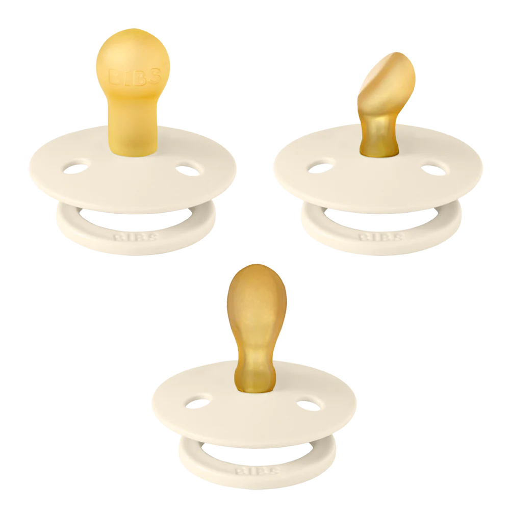 Pacifiers Try-It Collection 3 Pack - Ivory