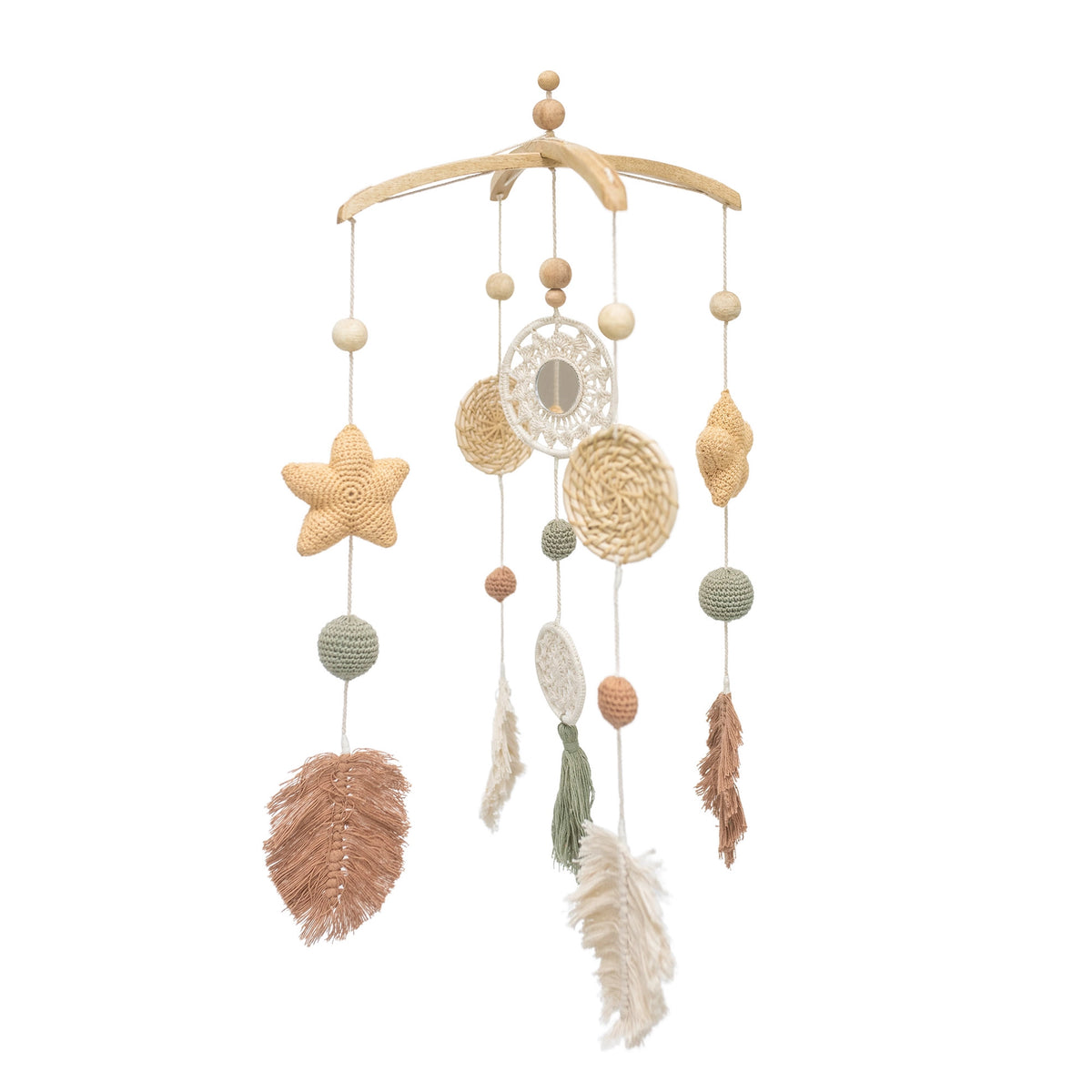 Willow Leaf Nursery Ceiling Hanging Decor