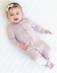 Peyton Zipper Sleeper - Wisteria