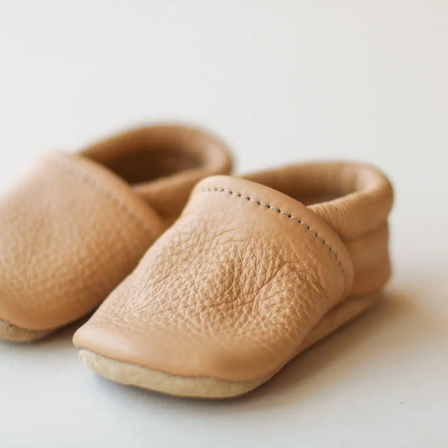 Latte Baby Moccasins