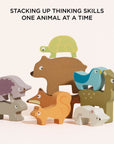 Woodland Stacking Forest Animals & Bag