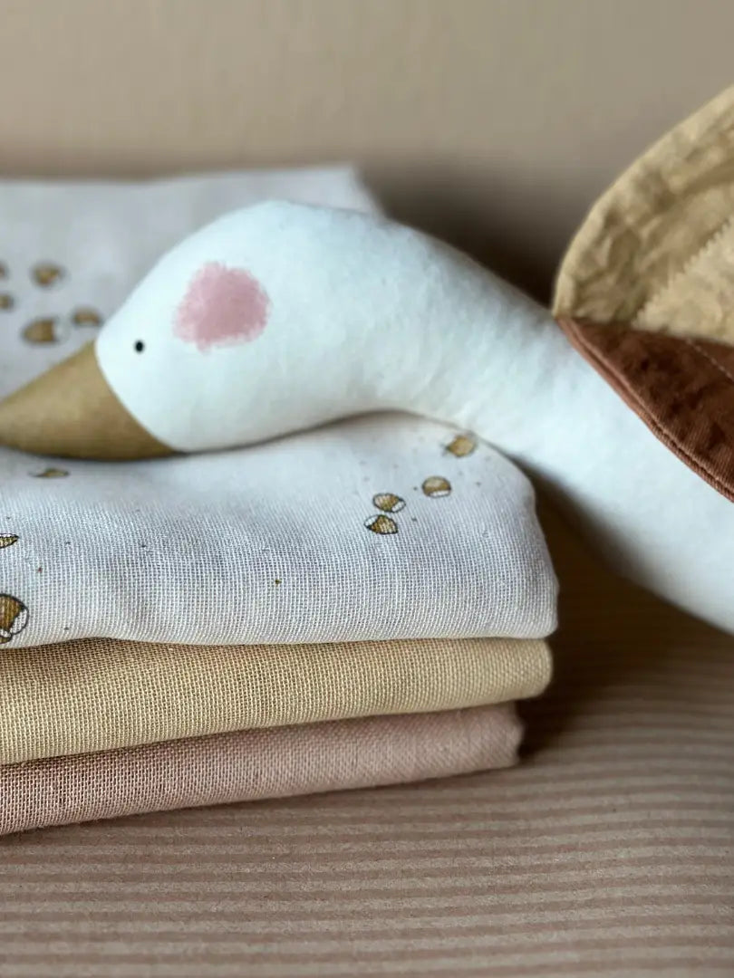 Goose Baby Toy - Organic Cotton